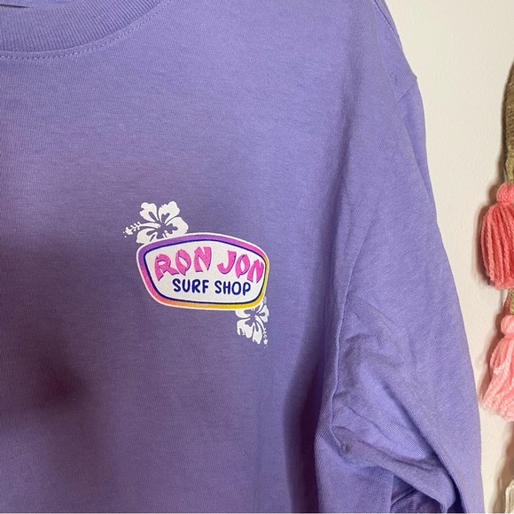 Ron Jon Surf Shop Purple Graphic Tee - Picture 3 of 6